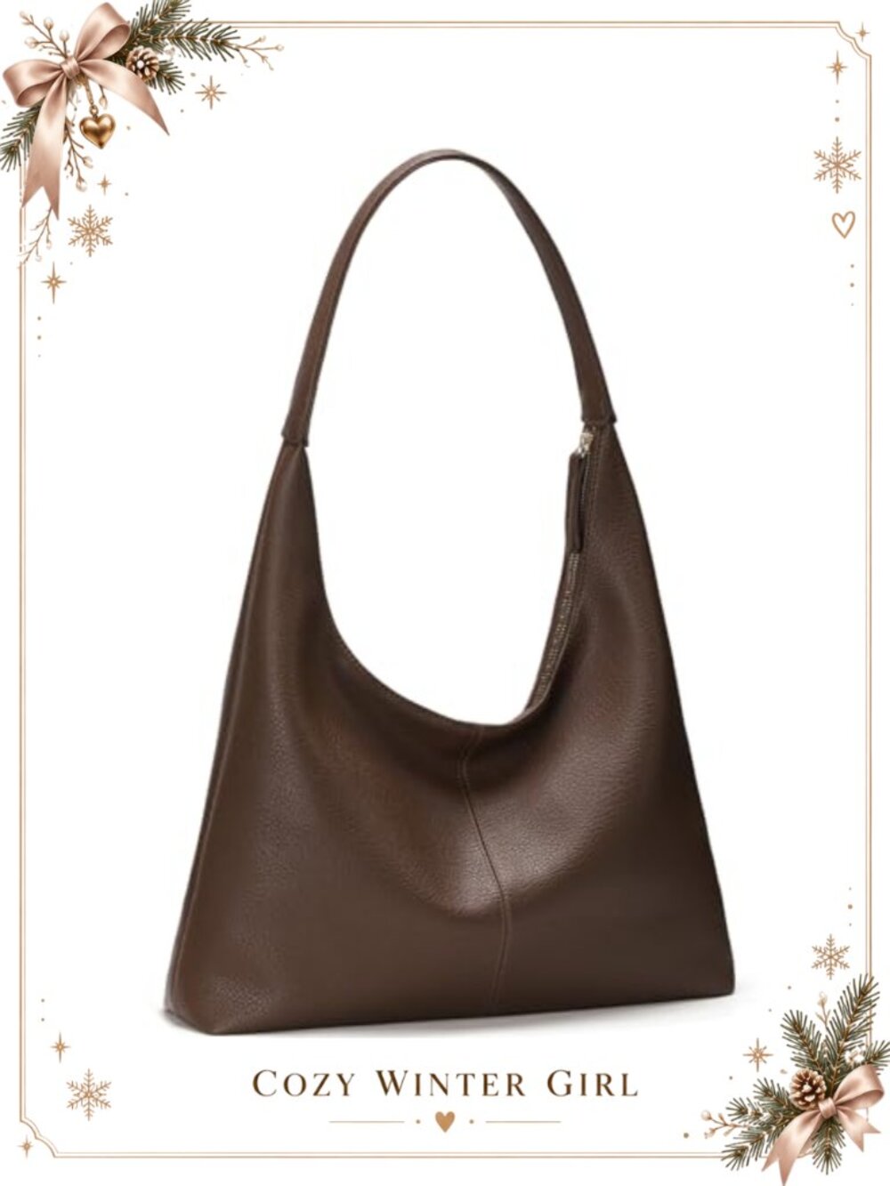 Vegan Leather Tote Bag Large Shoulder Purse Hobo Women Travel Work